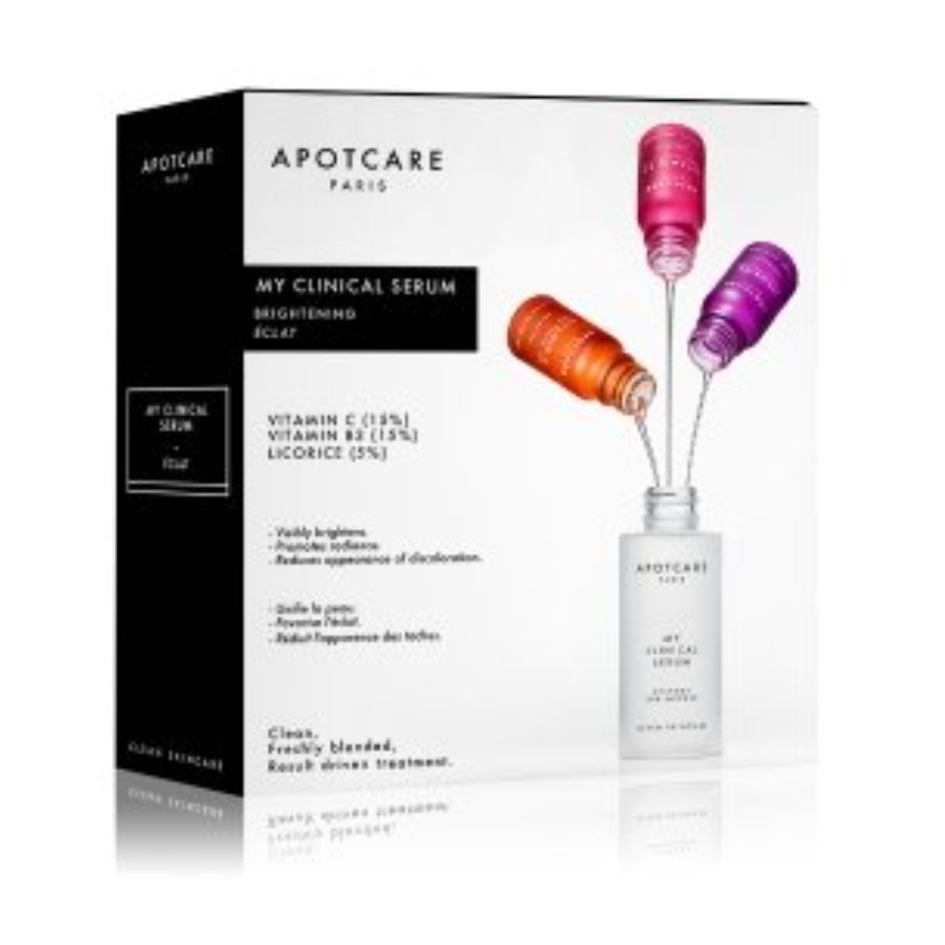 My Clinical Serum Set Apotcare: Vitamin C, Vitamin C, Brightening, Serum, For Face, 10 ml + Vitamin B3, Vitamin B3, Anti-Redness – 2