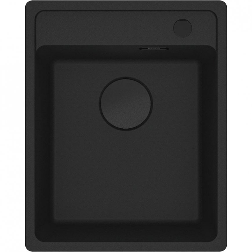 Granite sink Franke Maris, MRG 610-37 A, Black matte, black eccentric valve – 3