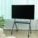 Holder Maclean MC-977 Mobile TV Floor Stand for TVs 50"-86", 120kg, Built-in shelf, Casters