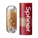 Tenga Spinner - 05 Beads Male stroker Gold, Transparent