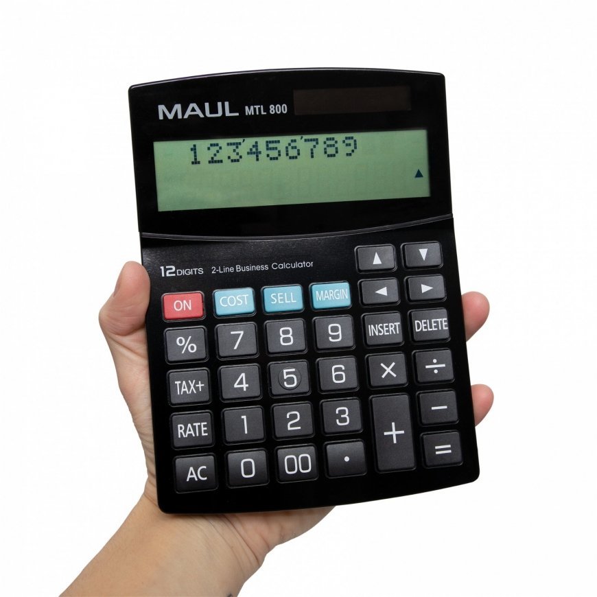 MAUL MTL 800 калькулятор Настольный Дисплей Черный – 3