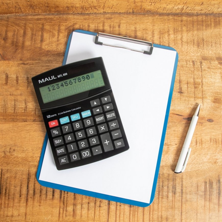 MAUL MTL 800 kalkulaator Lauaarvuti Ekraanikalkulaator Must – 5
