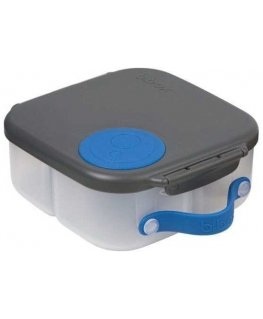 B.box Mini Lunchbox - lunch box for children 1l | Blue Slate