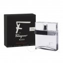 Salvatore Ferragamo F by Ferragamo Pour Homme Black Eau de Toile