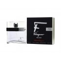 Salvatore Ferragamo F by Ferragamo Pour Homme Black Eau de Toile