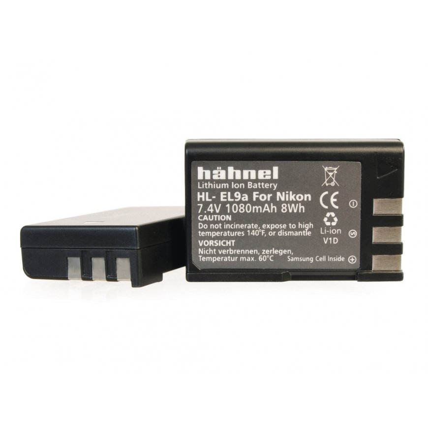 Hahnel HL-EL9A Liitiumioon (Li-Ion) 1080 mAh
