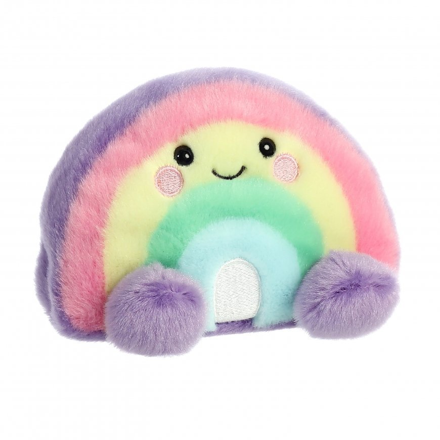 AURORA Palm Pals Plush Rainbow, 7 cm – 2