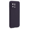 Connect Premium Soft Touch Silicone Case Xiaomi Redmi 13 Purple