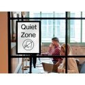 Nobo self-adhesive A4 magnetic frame, 2 pcs, black