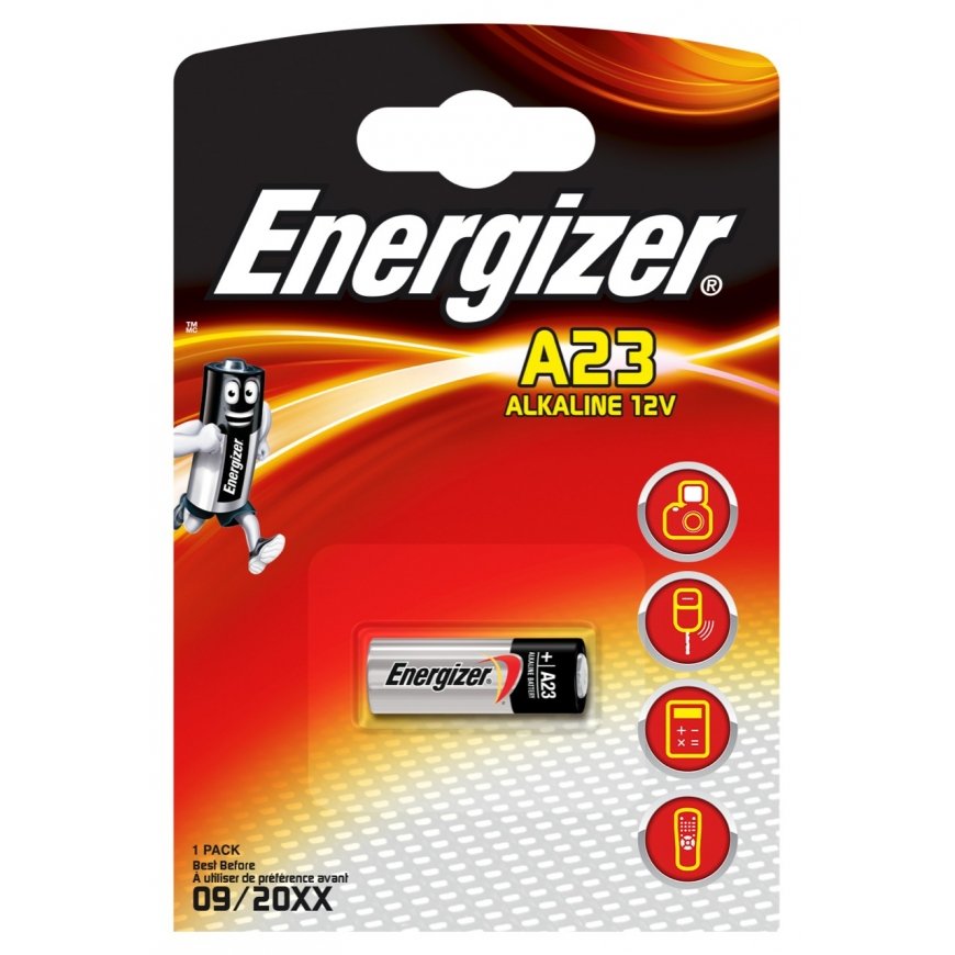 Energizer A23 Vienreizējas lietošanas baterija Sārmaina