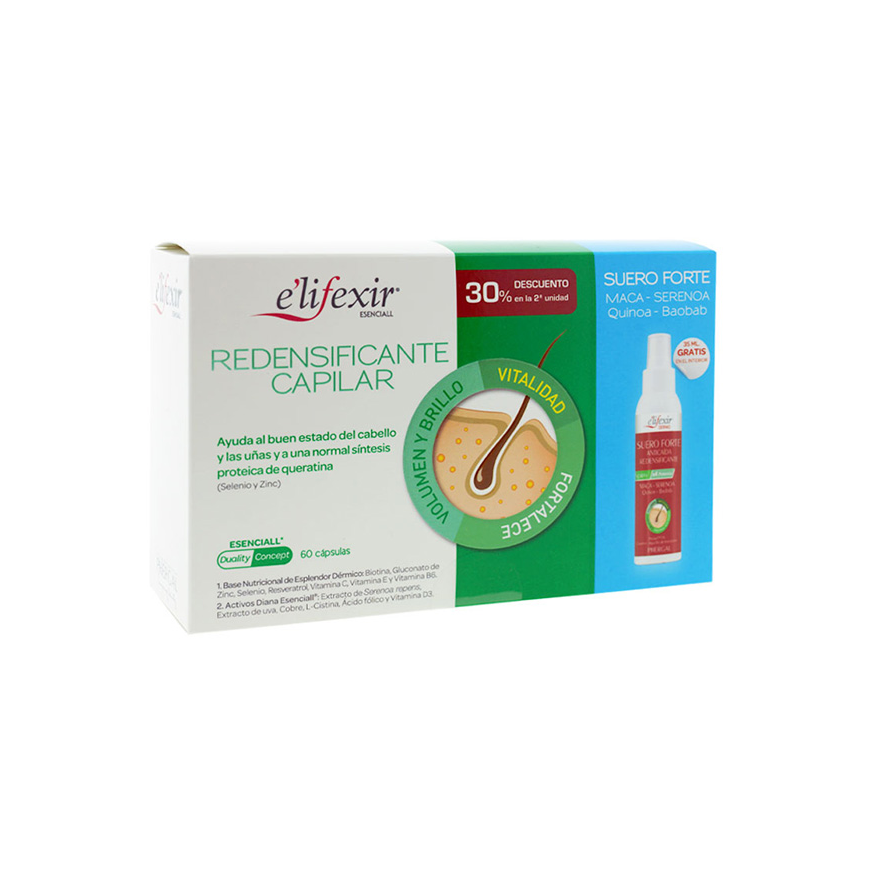 Phergal Elifexir Esencial Pack Redensifying 60 kapsulių + serumas 35ml – 3