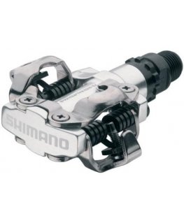 Pedalai Shimano PD-M520 SPD + SM-SH51 sidabrinis