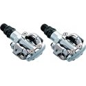 Pedalai Shimano PD-M520 SPD + SM-SH51 sidabrinis