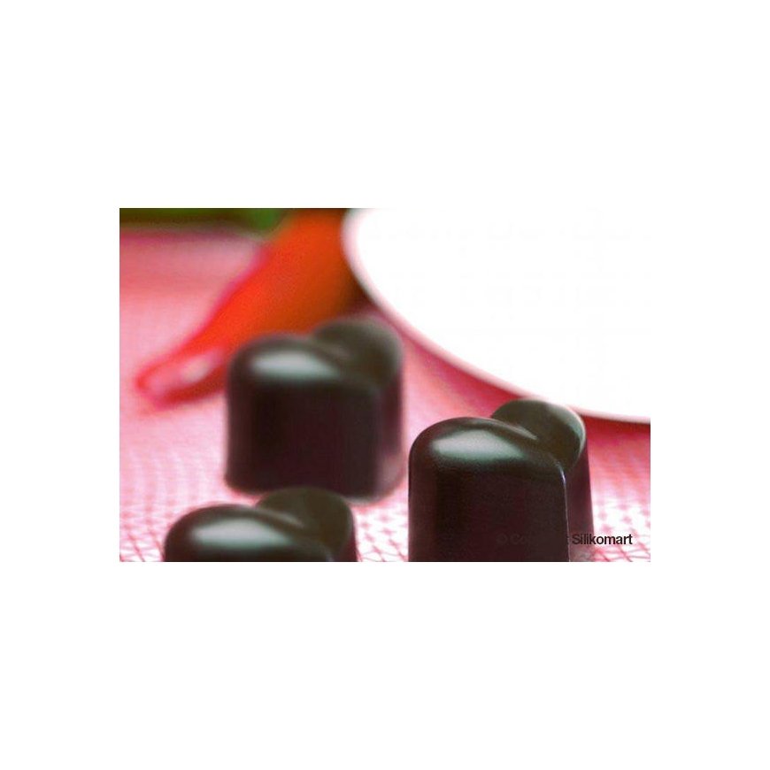 Silikomart Scg01 Monamour karkki- & suklaamuotti Silikoni Ruskea – 3