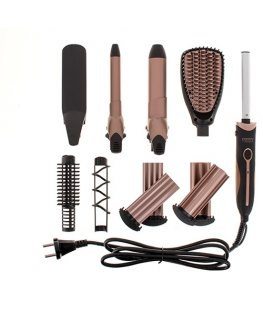 Camry Premium CR 2024 hair styling tool Hair styling kit Warm Black, Rose gold 1200 W