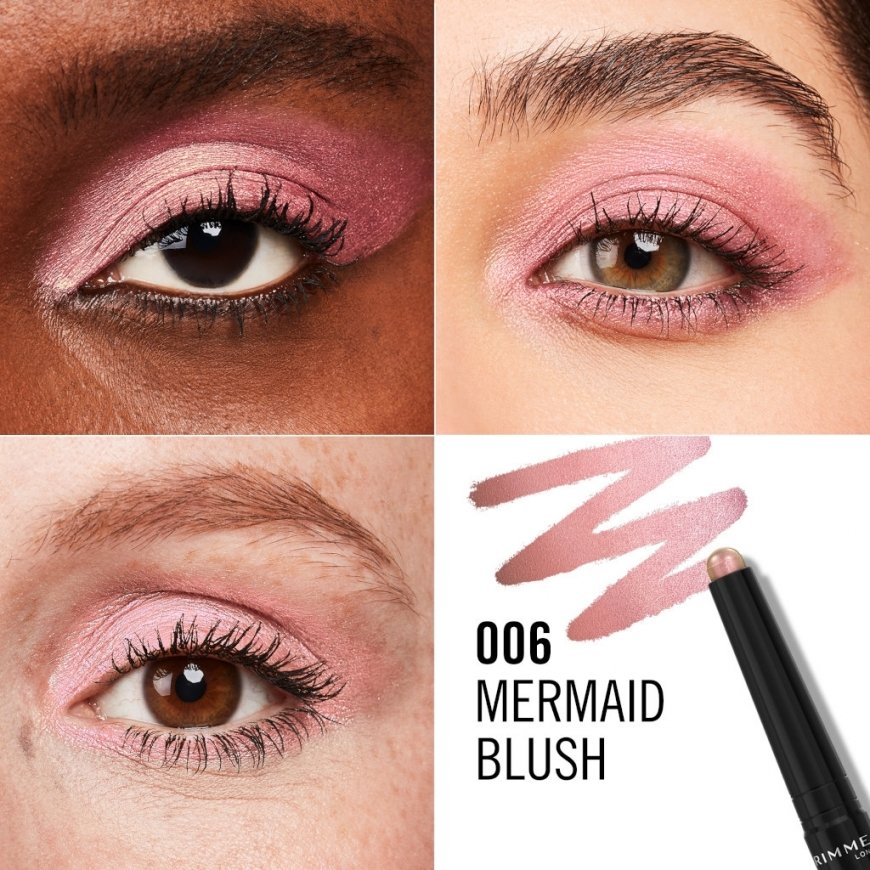 Rimmel Wonder'Last luomiväri 1,64 g 006 Mermaid Blush Kimmellys – 3
