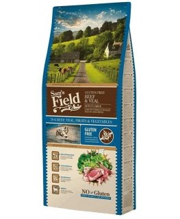 Sam´s Field Sams Field Adult Large jautiena & Veal 13 kg