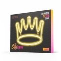 Forever Light Neon PLEXI LED CROWN warm white NNE12 Koristevalohahmo Forever Light Neon PLEXI LED CROWN warm white NNE12 Koristevalohahmo