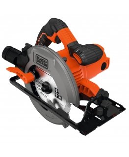 Black & Decker CS1550-QS portable circular saw 19 cm Black, Orange 5500 RPM 1500 W