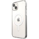 Speck Presidio Perfect Clear + MS Apple iPhone 14 Plus/15 Plus Clear - with Microban