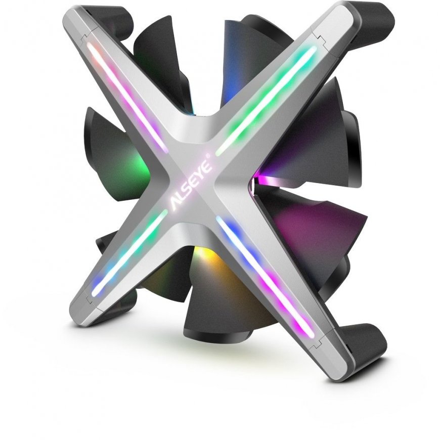 Inter-Tech ALSEYE X12 KIT Computer case Fan 12 cm Grey – 2