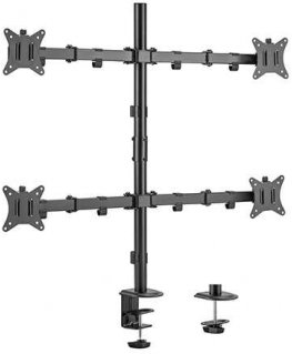 Hismart Bracket for four 17"-32" monitors