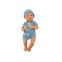 Lean Toys Baby doll in blue clothes, hat, pacifier, and blanket Lean Toys Baby doll in blue clothes, hat, pacifier, and blanket