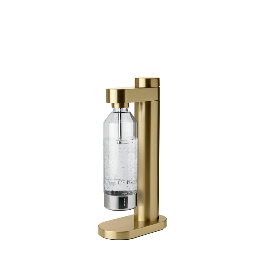 Stelton Brus Carbonator brushed brass