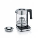 Graef WK350 electric kettle 1 L 2000 W Black, Stainless steel, Transparent Graef WK350 electric kettle 1 L 2000 W Black, Stainless steel, Transparent