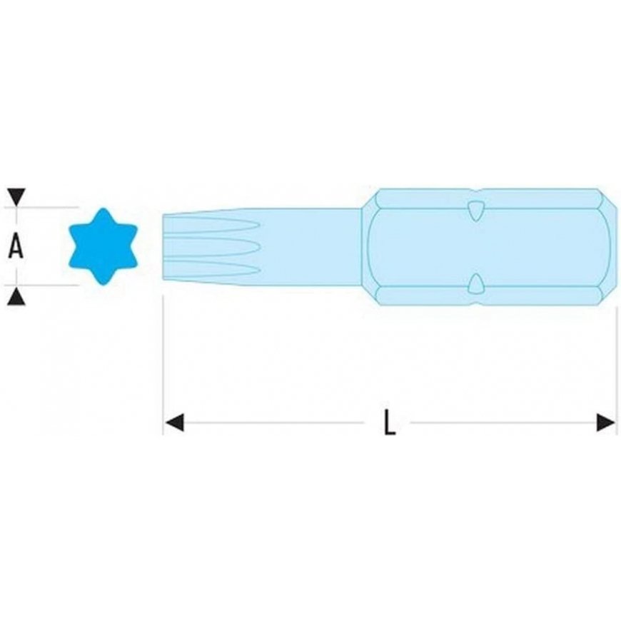 Facom NEX.25A screwdriver bit 1 pc(s) – 2