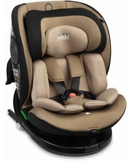 Caretero Mokki i-Size - fotelik automobilinis 40-150 cm | rusvai gelsvas