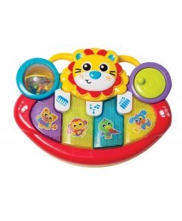 Playgro - Jerry's Class - Lion Activity Kick Toy Piano (1-6385508)