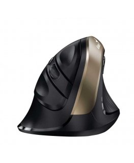 Mouse Genius Mouse Ergo 8250S, 1600DPI, 2.4 [GHz], optical, 6kl., wireless, black-gold, 1 szt AA, wertykalna