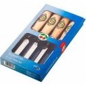 Kirschen Firmer chisel set 4 pcs 1181 SB in display box 1181000 Kirschen Firmer chisel set 4 pcs 1181 SB in display box 1181000