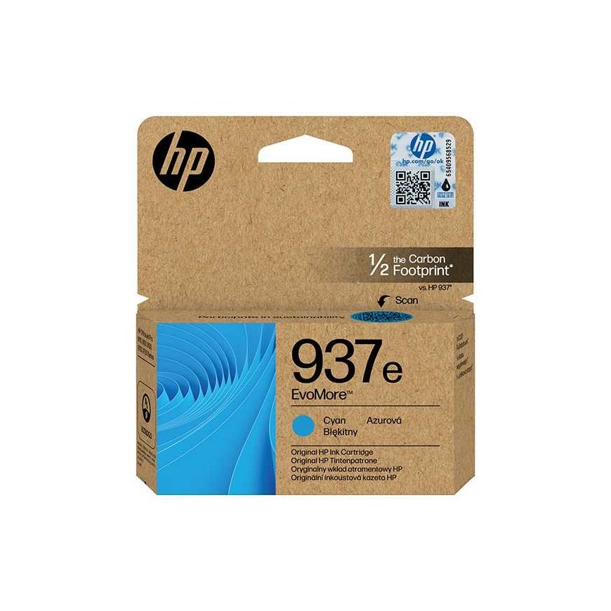 HP 937E EVOMORE CYAN/EN/DE/PL/CZ INK CARTRIDGE