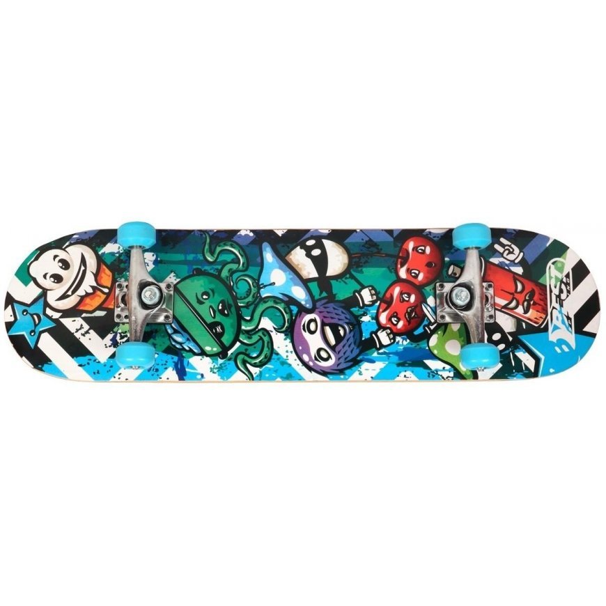 Wooden skateboard Best Sporting Ocotopus, blue – 5