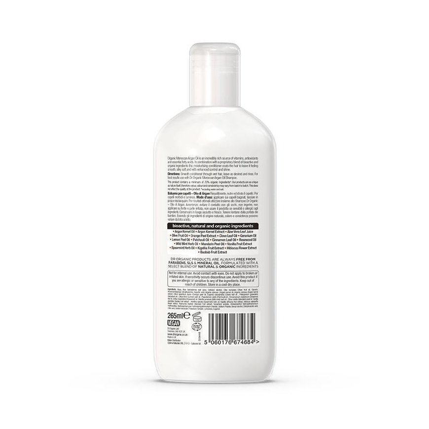 Dr Organic Moroccan Argan Oil 265 ml Naised – 3