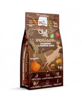 SYTA MICHA Chef Venison with cranberry and pumpkin seeds - dry dog food - 9kg