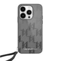 Karl Lagerfeld KLHCP15LHKDPNSK iPhone 15 Pro 6.1" czarny|black h Karl Lagerfeld KLHCP15LHKDPNSK iPhone 15 Pro 6.1" czarny|black h