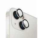 UNIQ Optix Aluminum Camera Lens Protector iPhone 14 6.1" / 14 Plus 6.7" sterling silver glass na lens camera with applicator UNIQ Optix Aluminum Camera Lens Protector iPhone 14 6.1" / 14 Plus 6.7" sterling silver glass na lens camera with applicator
