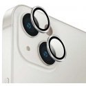 UNIQ Optix Aluminum Camera Lens Protector iPhone 14 6.1" / 14 Plus 6.7" sterling silver glass na lens camera with applicator UNIQ Optix Aluminum Camera Lens Protector iPhone 14 6.1" / 14 Plus 6.7" sterling silver glass na lens camera with applicator
