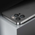 UNIQ Optix Aliuminio Camera Lens Protector iPhone 14 6.1" / 14 Plus 6.7" sterling sidabrinis szkło na objektyvas aparatu su apli