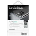 UNIQ Optix Aliuminio Camera Lens Protector iPhone 14 6.1" / 14 Plus 6.7" sterling sidabrinis szkło na objektyvas aparatu su apli