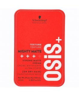 Strong fixation hair cream Schwarzkopf Professional OSIS + Mighty Matte 100 ml