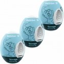 SATISFYER 3 MASTURBATOR EGGS - SAVAGE SATISFYER 3 MASTURBATOR EGGS - SAVAGE