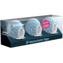 SATISFYER 3 MASTURBATOR EGGS - SAVAGE SATISFYER 3 MASTURBATOR EGGS - SAVAGE