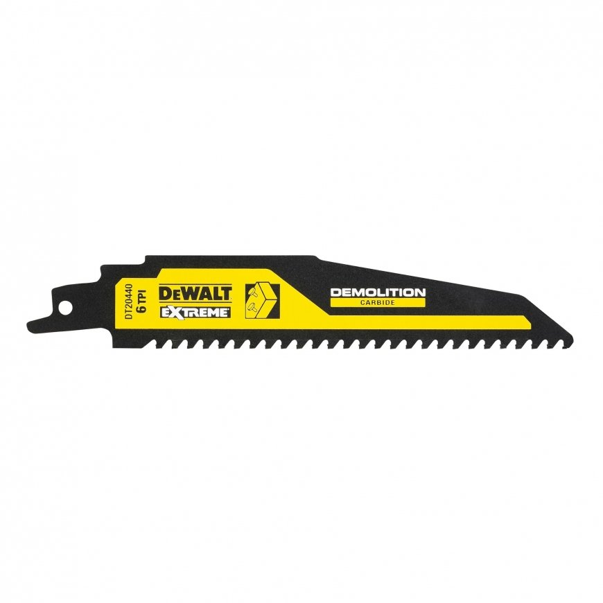 DeWALT DT20440-QZ siaurapjūklio ir peilinio pjūklo ašmenys Grįžtamojo slenkamojo judėjimo pjūklo gel