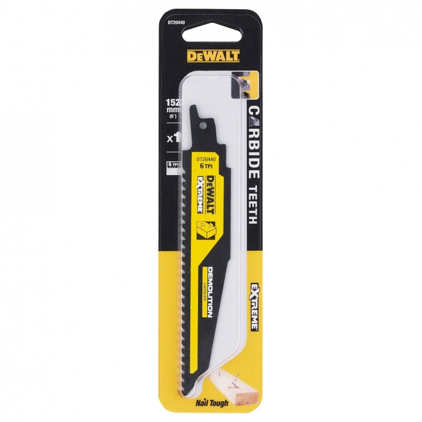 DeWALT DT20440-QZ kuviosahan, lehtisahan & puukkosahan terä Kaksisuuntainen sahanterä 1 kpl – 3