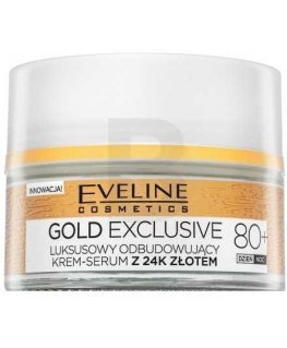 Eveline Gold Exclusive Luxurious Regenerating Creamy Serum 80+ 50 ml