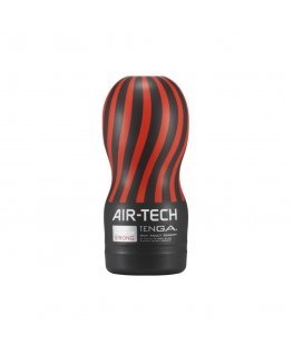 Tenga AIR-TECH STRONG Male stroker musta Kestomuovinen elastomeeri